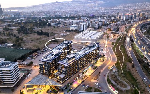 FORUM BORNOVA KARŞISI 10+1 ÖZEL TASARIM KURUMSAL KİRACILI OFİS